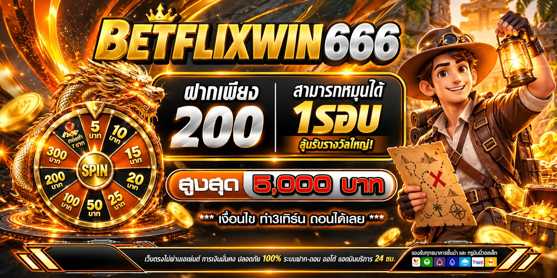 BETFLIXWIN666 สล็อต PG โบนัสวงล้อสำหรับสมาชิก